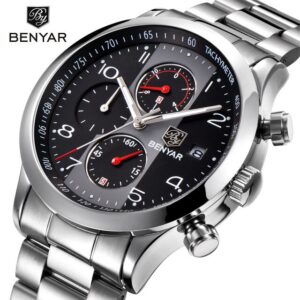 BENYAR 5133 Stainless Steel Chronograph Watch