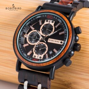 BOBO BIRD GS018 Chronograph Watch