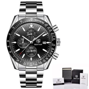 BENYAR 5140 Stainless Steel Chronograph Watch