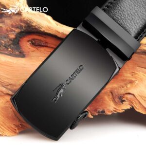 CARTELO Automatic Buckle Authentic Pure Leather Belt
