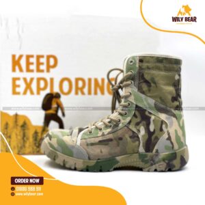 Camouflage Breathable Lightweight Boots