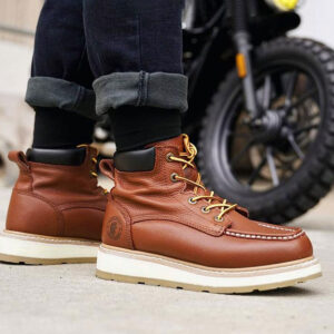 ROCKROOSTER Walker 6 inch Wedge Work Boots